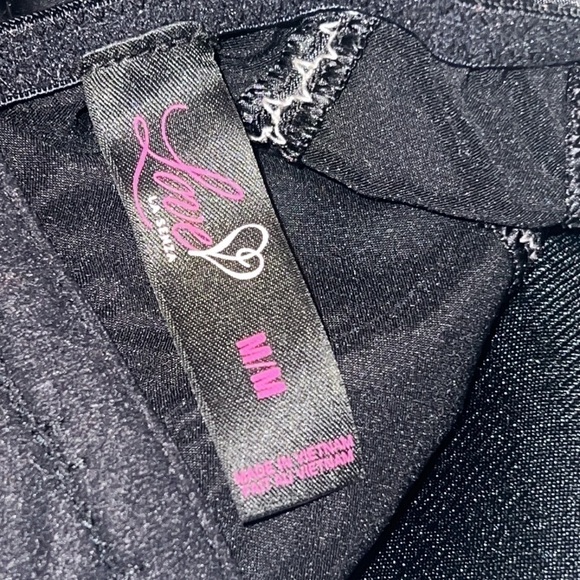 La Senza black Satin corset size Medium - Picture 8 of 12